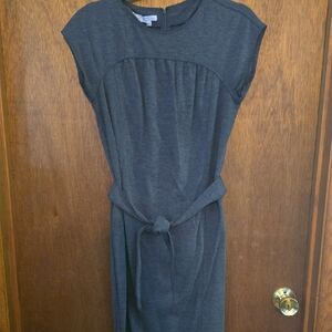 Maggy London Charcoal Midi Dress